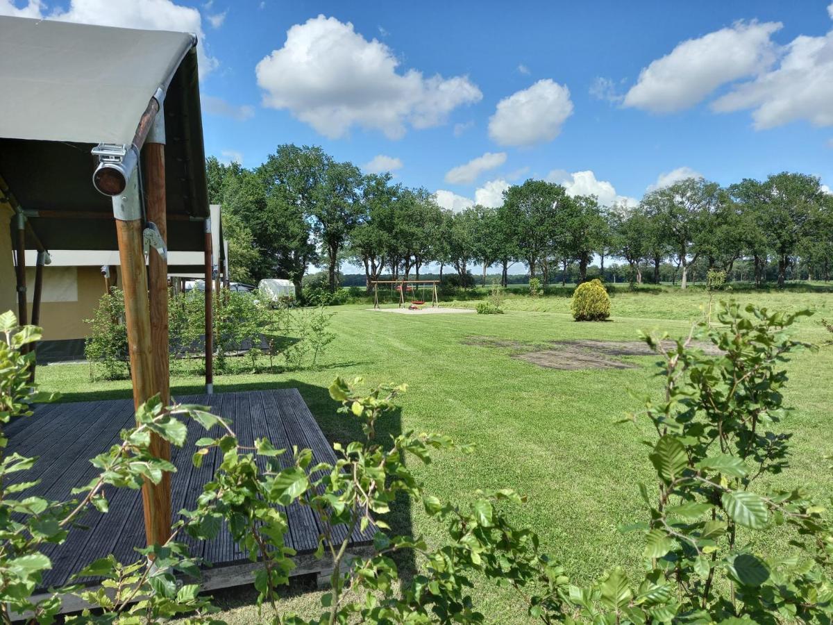 Comfort Safaritent 6 Pers En Mini Camping Zwiggelte Exterior foto