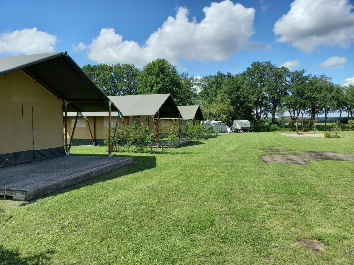 Comfort Safaritent 6 Pers En Mini Camping Zwiggelte Exterior foto