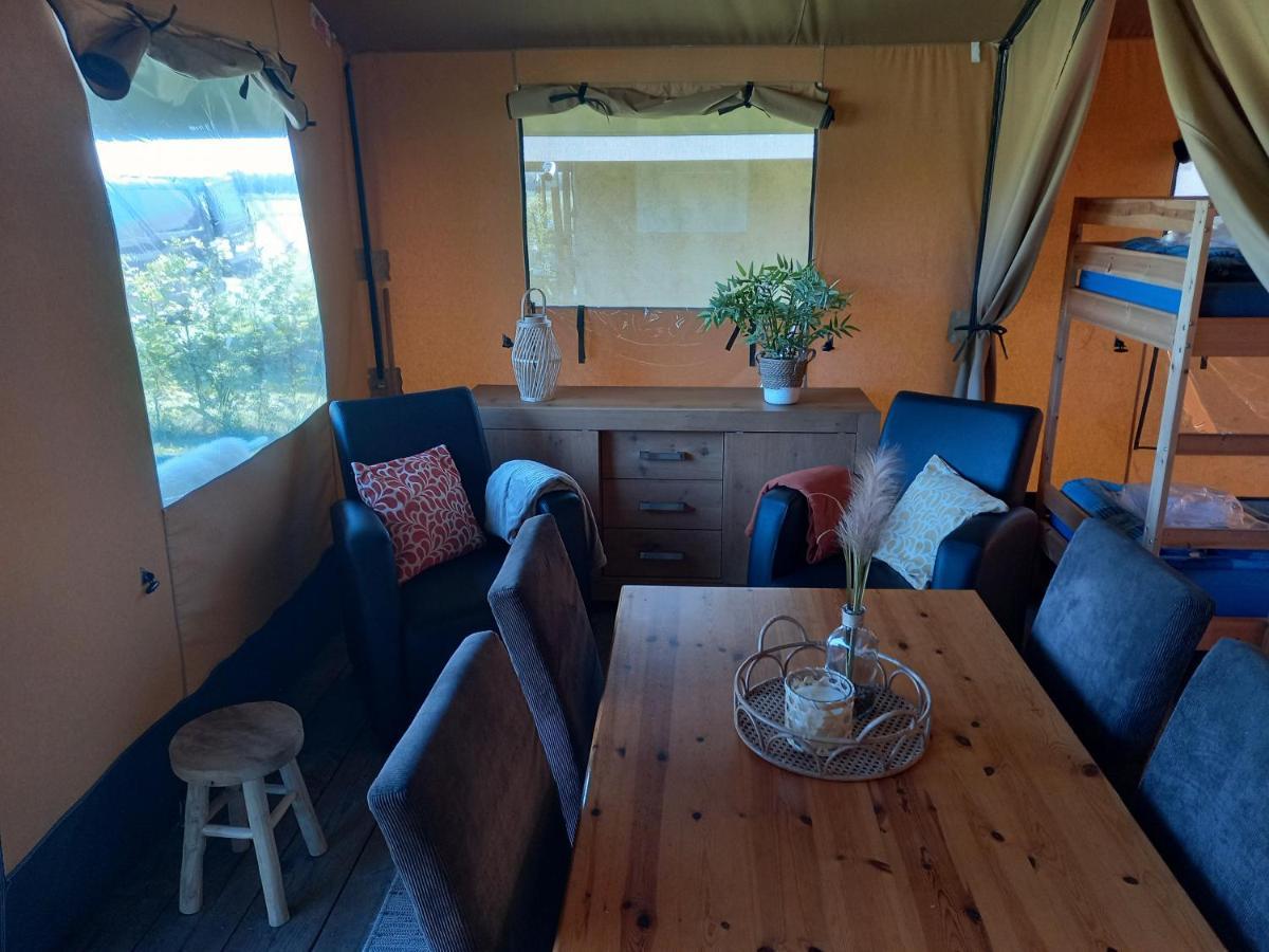 Comfort Safaritent 6 Pers En Mini Camping Zwiggelte Exterior foto